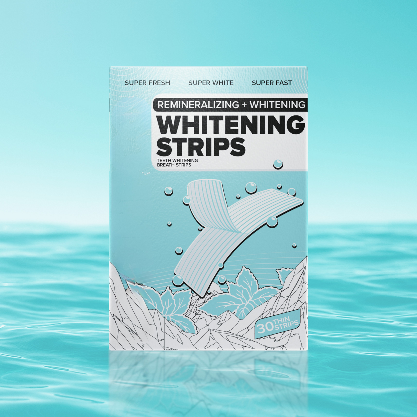 Nano Hydroxyapatite Whitening Strips