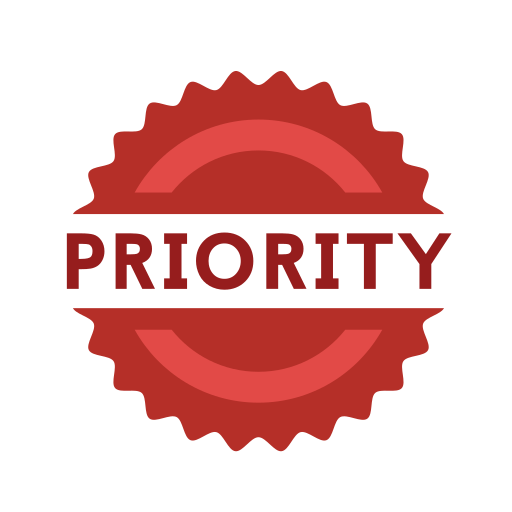 FREE Priority Shipping